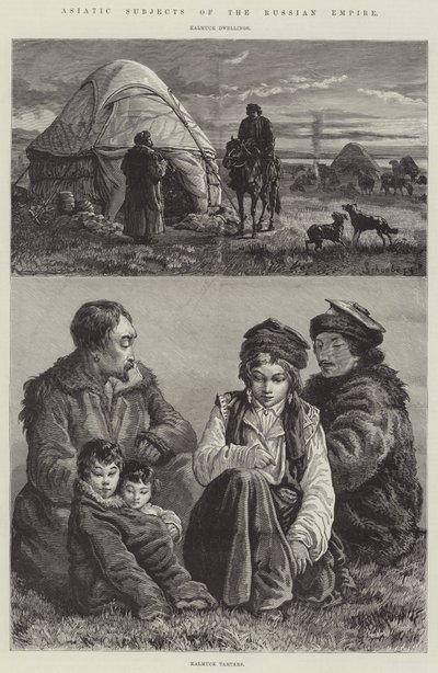 ロシア帝国のアジア主題 作： Johann Nepomuk Schonberg